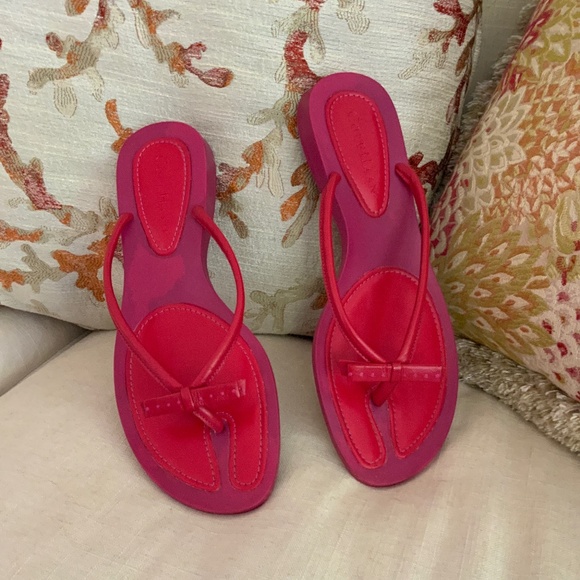 Colehaan Red/Fuchsia “Bikini” Sandal Fun Feminine - Picture 2 of 15